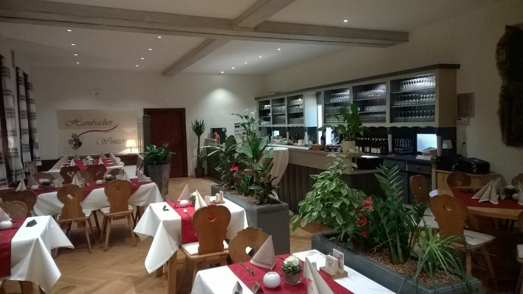 Hotel Restaurant Hambacher Winzer Neustadt an der Weinstraße Exteriér fotografie