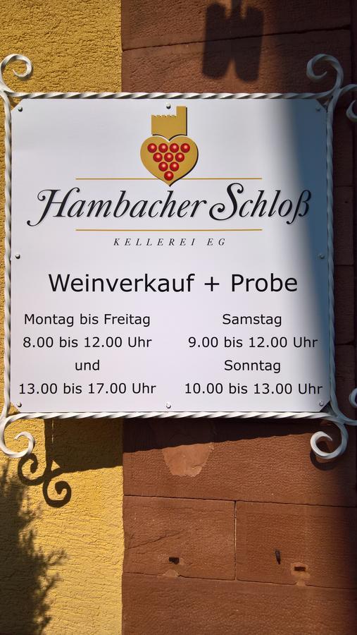 Hotel Restaurant Hambacher Winzer Neustadt an der Weinstraße Exteriér fotografie